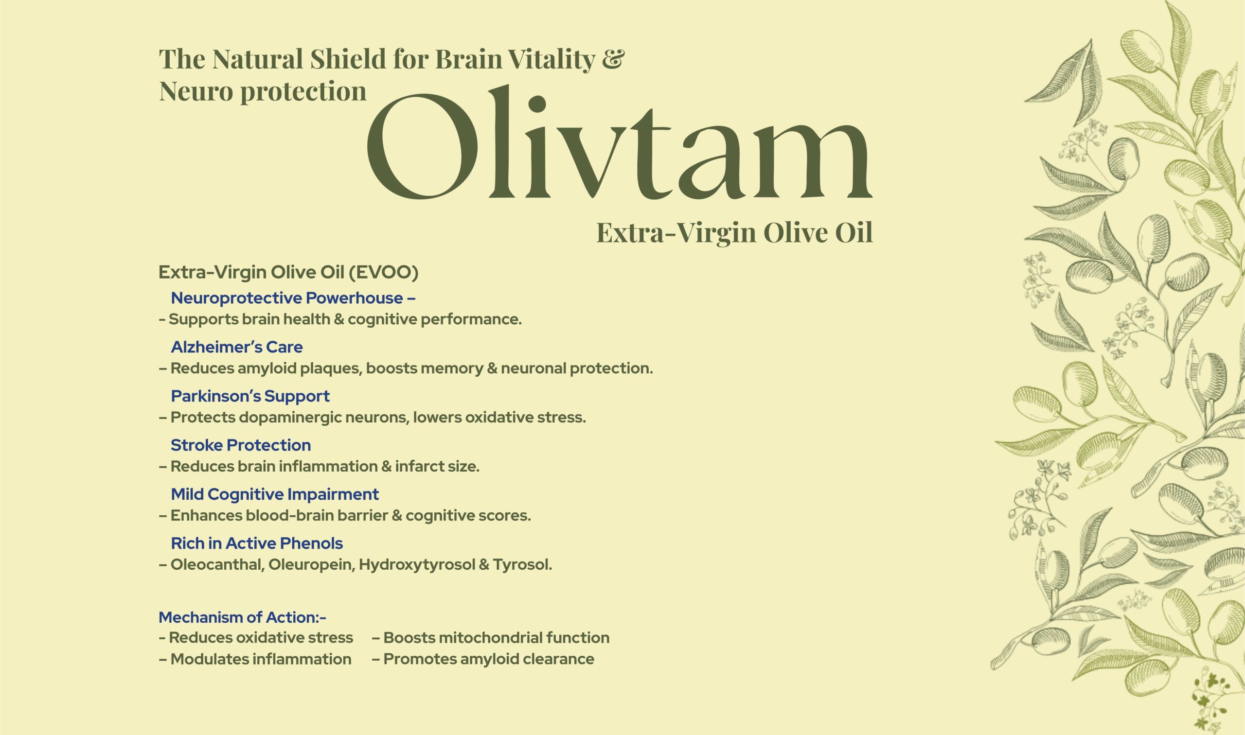 Info card for Olivtam Olive Oil by DrugsWell.